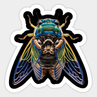 Cicada Insect Great Eastern Brood USA 2024 Magicicada Sticker
